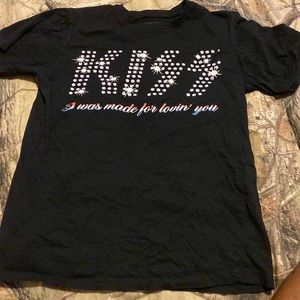 KISS band tee
